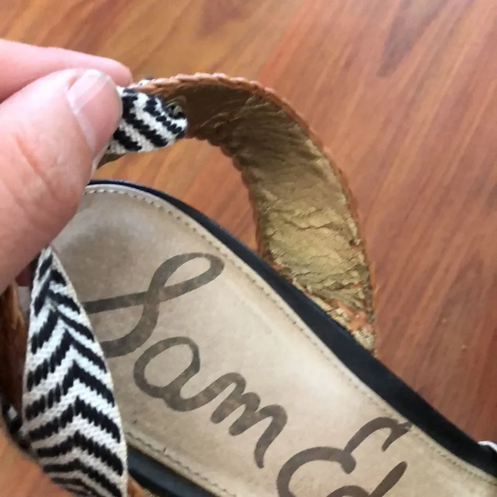 Sam Edelman high platform heels BoHo chic